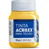 Tinta para tecido fosca 37ml Dourado