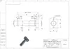 Flange de junta articulada tipo flange de lado plano com anel de retenção pino cantilever de aço 45# núcleo do eixo WHE01 em estoque