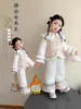 Conjunto de Invierno para Niñas para Año Nuevo 2026 Nuevo Estilo Chino Traje Nacional Traje Tang para el Primer Cumpleaños de Niños
