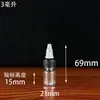 Frasco de Plástico Spot 30/60/150ml Pet Ponta Transparente Tinta Loção Frasco squeeze Boca Pequena Frasco Dispensador de Líquido