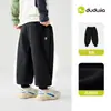 Pantalones Infantiles Dudu Pantalones Deportivos para Niños Pantalones Largos para Niñas Casuales Otoño Pantalones de Punto para Bebé Estilo Otoño Ropa Infantil