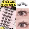 Os cílios postiços Spring Dawn sem cola são fáceis de usar para iniciantes, fáceis de aplicar, curvam naturalmente e parecem sem peso nos olhos.