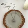 Collar de Corazón Estilo Coreano Ins Mismo Diseño que el de las Blogueras para Mujer, Sencillo Elegante, Cadena Larga para Suéter Accesorios para Mujer