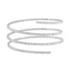 Pulsera Elástica Europea y Americana Transfronteriza de Múltiples Hileras Envueltas en Alambre con Pedrería Estilo Ins Diseño Completo de Diamantes Pulsera Personalizada