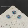 Suministro Directo de Fábrica de Ramos Degradados de Ocho Caras 6-8 Pendientes, Pendientes, Piedras Sueltas, Transmisión en Vivo de Douyin para Bricolaje, Venta Caliente en Xiaohongshu
