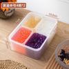 Herramienta de Puesto de Polvo para Hielo de Gelatina Cubeta Juego Completo de Polvo para Hielo Caja de Ingredientes Comercial Caja Sellada con Tapa Puesto Comercial