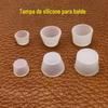 Tampa do silicone do prego da cubeta da ferragem da bagagem