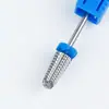 Cabeza de Bola con Cabeza de Pulido para Manicura Dentada Juego Completo de Cinco en Uno de Cabezales de Pulido para Manicura para Quitar Uñas y Quitar Brocas para Quitar Piel Muerta Broca Afilada