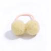 Bola de Pelúcia Infantil Fofa Europeia e Americana Corda de Cabelo Versátil Anel de Cabelo Fresco Elástico Adereço de Cabeça Flor de Cabeça Fábrica Transfronteiriça Estoque 9979