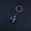 Llave Ajustable para Engranaje de Cubo de Rueda de Coche, Motor de Motocicleta Modificado, Llavero de Pistón, Pequeño Regalo de Metal