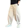 Pantalones rectos de moda con textura para hombre, principios de otoño, fluidos, holgados, de pierna ancha, casuales, versátiles, transpirables, nuevos pantalones largos para hombre