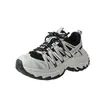 Zapatos de plataforma gruesa para mujer, nueva colección otoño/invierno 2026, estilo retro versátil, que aumentan la altura, ligeros, parte superior de malla, hacen que los pies se vean más pequeños, zapatillas casuales