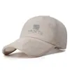 Boné de pesca outdoor longo e vazado para homens, boné de beisebol respirável, chapéu de sol de malha, boné totalmente em malha bordado