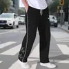 Nuevos Pantalones Bordados con Estrella de Alta Calle Europeos y Americanos Transfronterizos de Amazon para Hombre, Pantalones Deportivos Casuales Estilo Americano