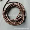 Corda de Couro 3Mmpu Material para Artesanato Tecido à Mão Bolsa Pingente de Chaveiro Bolsa Tecida com Cordão Bv Joia Corda para Celular