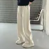 Ropa Infantil Niñas Pantalones Casuales Rectos de Pierna Ancha 2026 Nuevo Estilo Primavera y Otoño Pantalones Deportivos de Chándal para Niñas Grandes Estudiantes de Secundaria