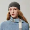 Bufanda de seda de morera y cachemira a rayas color-blocking para mujer, versátil para otoño e invierno, tejida fina, estrecha, retro, simple, cálida, calentador de cuello