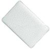 Almohada de baño de espuma de PVC azul claro, antideslizante, con 8 ventosas