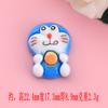 Accesorios de resina con forma de gato Jingdang de dibujos animados paquete de materiales para carcasa de teléfono móvil DIY casero pegatinas para taza pegatinas para bolígrafo pasador de pelo pegamento de crema