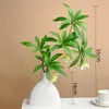 Flores, Decoraciones de Flores Artificiales, Plantas Verdes Biónicas, Plantas Falsas, Plantas en Maceta, Decoraciones para Mesa de Comedor de Sala de Estar Interior, Decoraciones Florales