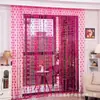 Cortina de Amor para Boda Cortina Coreana con Forma de Corazón Cortina Divisoria para Sala de Estar Cortina Decorativa Cortina para Dormitorio Baño