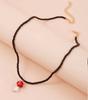 Joyería Creativa Europea y Americana para Mujeres, Cuentas de Arroz Transfronterizas, Collares de Champiñones Lindos para Mujeres, Joyería Coreana Personalizada con Cuentas