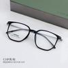 HQ20014 caja delgada personalidad dulce semi-titanio lente plana viaje con fabricantes de gafas para miopía venta al por mayor