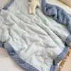 Edredón infantil de clase A, de gasa de invierno, de soja, para primavera y otoño, grueso y cálido, para jardín de infantes