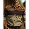 Camisa hawaiana, camisa con estampado elegante de rosas estilo western, camisa casual para hombre, camisa de playa, disponible para comprar a partir de una pieza
