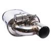 Tubo de escape de tambor de válvula de vacío universal para automóvil con controlador y silenciador de escape de tambor de válvula de sonido variable con control remoto