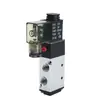 Electroválvula neumática 4V210-08, válvula inversora de cilindro de dos posiciones y cinco vías, 24 V, válvula eléctrica, válvula de control electromagnético de 220 V.