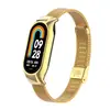 Adecuado para Correa Xiaomi Mi Band 11, Hebilla Milanesa, Caja Metálica de Acero Inoxidable, Xiaomi Mi Band 10/9/8/7