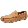 Zapatos de Frijol Primavera 2025 para Hombre Suela Suave Verano Transpirables Pulpo Zapatos de Hombre Británico Perezoso Slip-on Zapatos Casuales