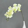 Nueva decoración del hogar de orquídea mariposa 3D9, adornos para sala de estar, decoraciones de flores artificiales, adecuado para bodas, hoteles y escenarios