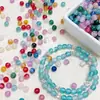 Atacado 6mm Resina Glitter Fino Contas Redondas Flash Sereia Contas Soltas DIY Feito à Mão Colar de Contas Material de Joalheria Acessórios