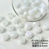 Nueva pintura al óleo viñeteado de superficie cortada cuentas obladas cuentas sueltas cuentas hechas a mano para pulsera DIY collar accesorios materiales