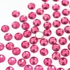 Accesorios de Pedrería Acrílica Redonda No Porosa de 4/6 mm con Base Plana para Manualidades DIY y Decoración