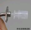 Válvula de corte de gas para voz, manguito metálico, conector para ventilador, especificaciones y modelos, banda de sujeción completa