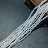 Cuentas de rueda de cristal de imitación, cuentas planas, accesorios para collar y anillo de cuentas hechos a mano, cuentas pequeñas de 1 mm