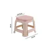 Taburete de plástico engrosado silla de plástico para el hogar taburete de plástico para zapatos banco de plástico taburete alto para adultos apilable venta al por mayor