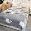 Manta de Forro Polar Estampada Transfronteriza Faleirong Coral Polar Nube Visón Polar Leche Polar Regalo de Oficina Manta para la Hora del Almuerzo