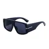 [Personalizado] Gafas de Sol Cuadradas Grandes con Montura en T Anti-UV para Mujer, Gafas de Sol de Alto Nivel Estilo Ins, Gafas de Exterior de Marca Reconocida