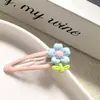 Grampo de Cabelo Flor Doce Clipe BB Estilo Western Infantil Adorno de Cabeça Flor de Cerejeira Fofa Acessórios de Cabelo para Menininha Clipe Lateral para Franja