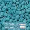 Paquete de Recarga de 264 Colores 1000 Piezas 2.6 mm Fusion Beads Tablero de Pines Set de Rompecabezas Beads para Planchar Serie Completa de 264 Colores