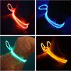 Collar luminoso LED de fábrica para perros, advertencia nocturna anti-pérdida, cuello para perro que se puede cortar, perro flash con adornos de anillo para gato