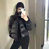 Chaqueta corta de algodón acolchado Kendall para mujer, nuevo estilo invierno 2026, cuello alto, abrigo cálido y grueso para personas menudas