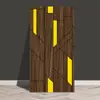 Pegatinas de Pared Imitación Tablero de Aluminio-Plástico, Pegatinas Autoadhesivas de Azulejo Mármol, Impermeables y a Prueba de Aceite, para Cubrir y Renovar Paredes de Cocina y Baño
