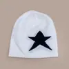Chapéu de Tricô Simples Jacquard Estrela de Cinco Pontas Europeu e Americano para Homens e Mulheres Quente Personalidade de Rua Hip-Hop Skateboard Chapéu Pulôver Atacado