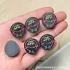 Nuevo Madera de Ébano y Melocotón Pintada Marca Hazte Rico Hamburguesa DIY Dibujos Animados Juguete Accesorios Pulsera Collar Joyería Accesorios