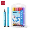 Set de pinceles de acuarela triangulares Deli 70658, 12 colores, 18 colores, 24 colores, 36 colores, 48 colores para pintar para niños